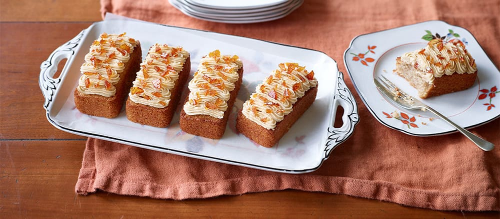 Prue Leith’s Coffee and Walnut Financiers