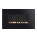 Focal Point Piano Black Manual Control Gas Fire