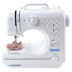 Silver 12 Stitch Mini Sewing Machine